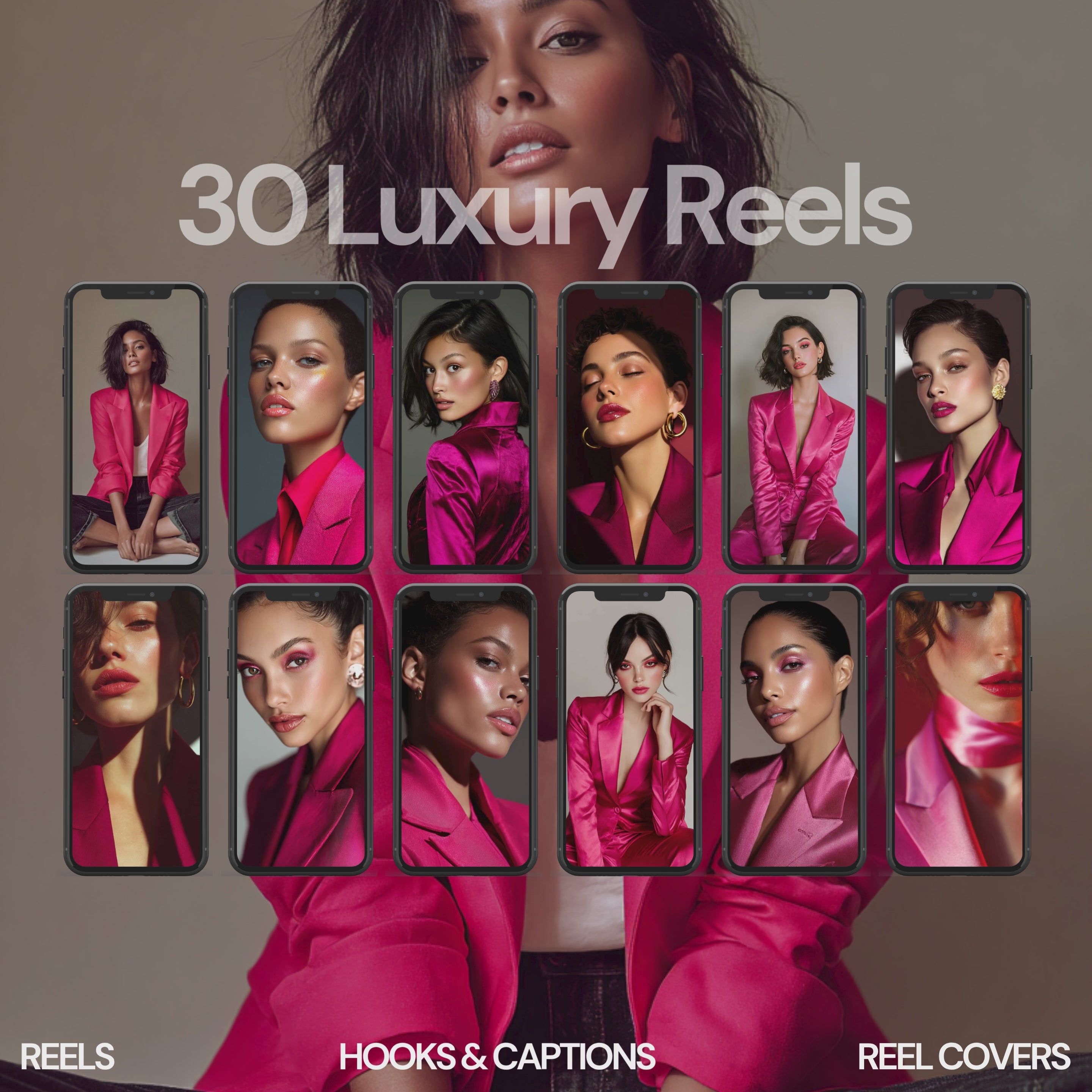Glossed In Power | 30-Day Luxury Content System